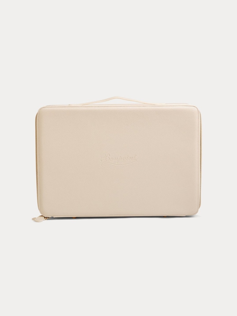 NWOT Bonpoint Medium Faux Leather Suitcase